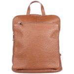 Vera Pelle Malý/střední hnědý kožený batoh/crossbody kabelka no. 210 – Sleviste.cz