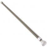 KINEKUS Koupelnová rozpěrná tyč 60 - 106,5 cm, Ø 1,3 cm, chrom – Hledejceny.cz