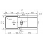 Sinks RDEVK11650012FI EVO 1160.1 1,2mm – Zboží Dáma