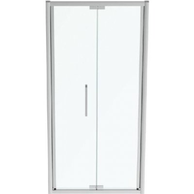 Ideal Standard i.Life - Sprchové dveře skládací 1000 mm, silver bright/čiré sklo T4853EO – Zboží Mobilmania