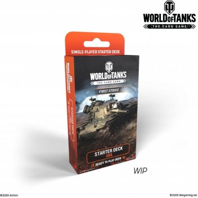 Archon Studio World of Tanks: The Card Game First Strike Starter Deck USA – Hledejceny.cz