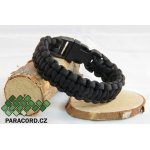 Paracord KOBRA černá – Sleviste.cz