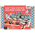 Petit Collage Dřevěné šachy Na tahu – Zboží Živě
