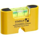 Stabila Mini Pocket Electric 18115, 68 mm, pro elektromontáže, s magnetem – Zboží Mobilmania