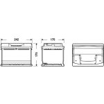 Exide Excell 12V 60Ah 540A EB602 | Zboží Auto