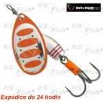 Savage Gear Třpytka Rotex Spinner Fluo Orange Silver vel.1 3,5g – Zbozi.Blesk.cz