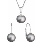 Evolution Group perlová souprava s šedou říčnou perlou 29081.3 grey – Zbozi.Blesk.cz