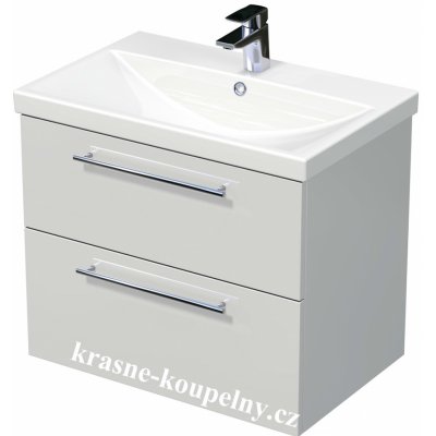 Intedoor skříňka s umyvadlem Box Elite 70 2Z 81 Hacienda černá – Hledejceny.cz