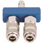 Rozbočka vzduchová 2 rychlospojky Scheppach – Hledejceny.cz