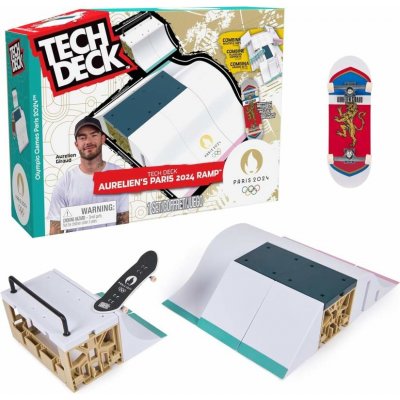 Tech Deck Fingerboard rampa Xconnect Olympijský park Aurelien Giraud 681147020849 – Zboží Dáma