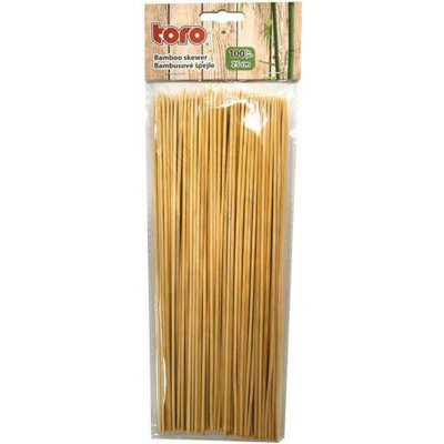 Bambusové špejle hrocené 25cm TORO 100ks – Hledejceny.cz