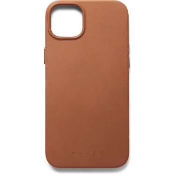 Mujjo Full Leather Apple iPhone 14/15 Plus světle hnědé