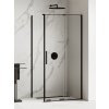 Sprchové kouty New Trendy Smart Black sprchový kout 110x100 cm obdélníkový černá polomatný/průhledné sklo EXK-4127