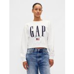 GAP Oversize mikina s logem VintageSoft Bílá – Zbozi.Blesk.cz