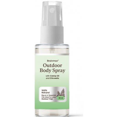 BrainMax Outdoor Body Spray, with Catnip Oil and Citronella, 50 ml – Hledejceny.cz