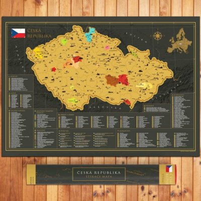 Stírací mapa Česká Republika (ČR) – Hledejceny.cz