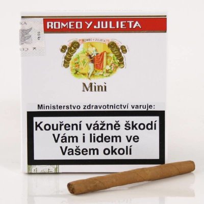 Romeo y Julieta Mini 10 ks – Hledejceny.cz