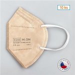 Nano M.ON Český antivirový nanorespirátor FFP2 Tělová 10 ks – Sleviste.cz