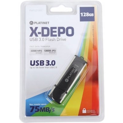 Platinet Pendrive X-Depo 128GB PMFU3128X – Sleviste.cz