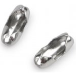 Prima-obchod Spojka / koncovka na kuličkový řetízek z nerezové oceli 3x7 mm, barva platina – Sleviste.cz