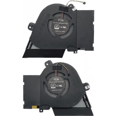 Ventilátor Asus ROG GU502 GU502GU GX502 - Set (CPU + GPU) – Zboží Živě