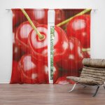 Sablio Závěs Třešně: 2ks 140x250cm – Hledejceny.cz