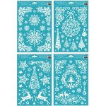 ANDĚL Okenní fólie s glitrem 30x20 cm – Zboží Mobilmania