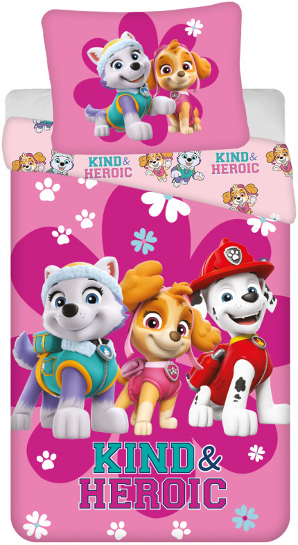 Jerry Fabrics povlečení PAW PATROL HEROIC Tlapková patrola 140x200 70x90