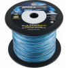 Rybářské lanko Spiderwire Šnůra Stealth Smooth x8 Blue Camo 1m 0,29mm 26,4kg