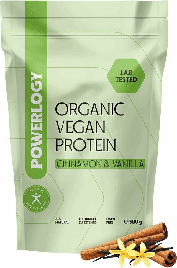Powerlogy Organic Vegan Protein 500 g