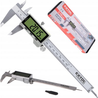 Extol měřítko posuvné digitální 0-150mm IP54 8825221 – Sleviste.cz