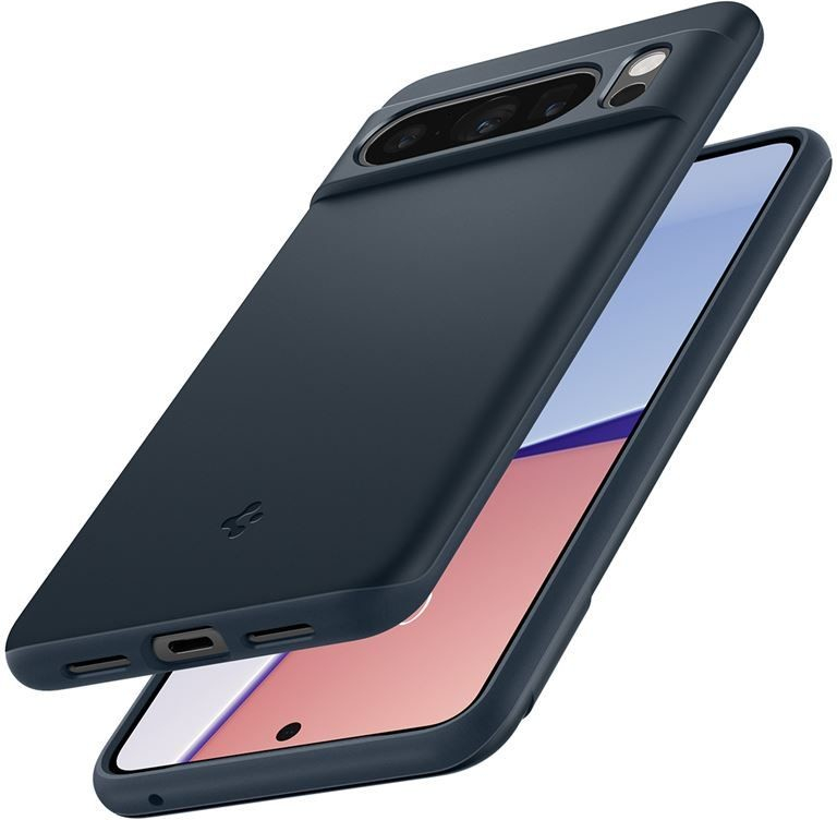 Spigen Thin Fit Google Pixel 8 Pro metal slate