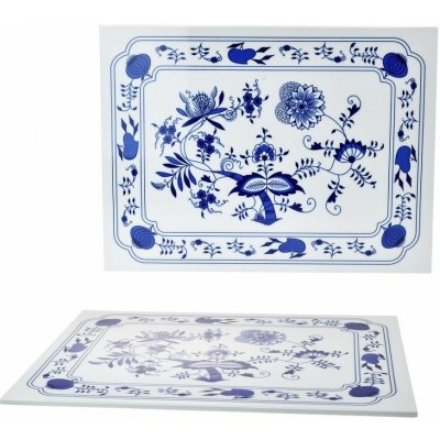 Český porcelán, Dubí Podložka pod hrnec 26 x 20,2 cm - cibulák – Hledejceny.cz