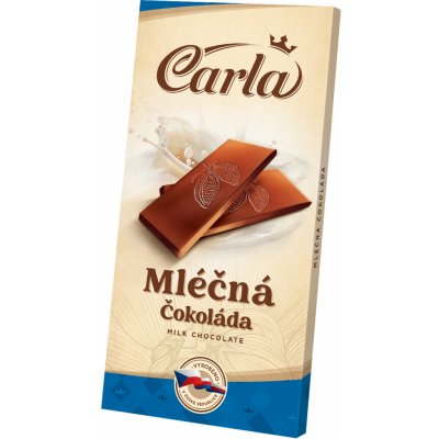 Carla Mléčná čokokoláda s lískovými oříšky 80 g – Zboží Dáma