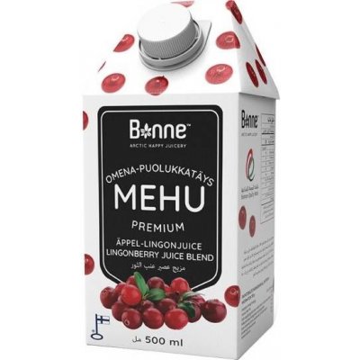 Bonne Ovocné pyré 100% Brusinka 0,5 l – Zboží Dáma