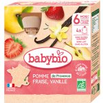 Babybio kapsička Jablko jahoda vanilka 4 x 90 g – Hledejceny.cz