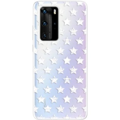 iSaprio Stars Pattern Huawei P40 Pro bílé – Zboží Mobilmania