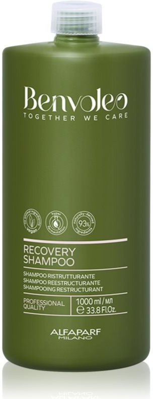 Alfaparf Milano Benvoleo Recovery restrukturalizační šampon pro poškozené vlasy 1000 ml