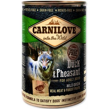 Carnilove Dog Wild Meat Duck & Pheasant 12 x 400 g