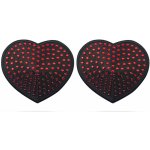 LoveToy Reusable Red Diamond Heart Nipple Pasties – Zboží Dáma