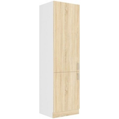 FALCO Sára potravinová skříň 60DK bílá/dub sonoma