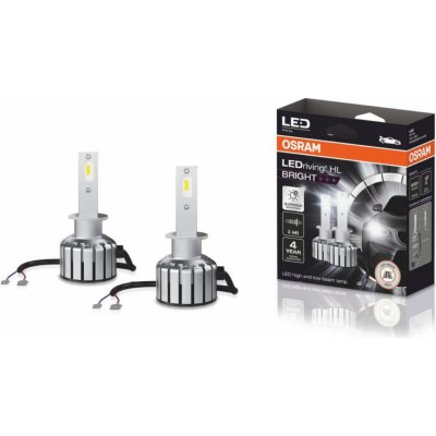 OSRAM LEDriving HL BRIGHT H1 12V 13W P14,5s 6000K White 2 ks 64150DWBRT-2HFB – Zboží Mobilmania