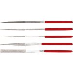 Sada jehlových pilníků, diamantové, Topex 5 dílná, balení 1 ks – Zboží Dáma