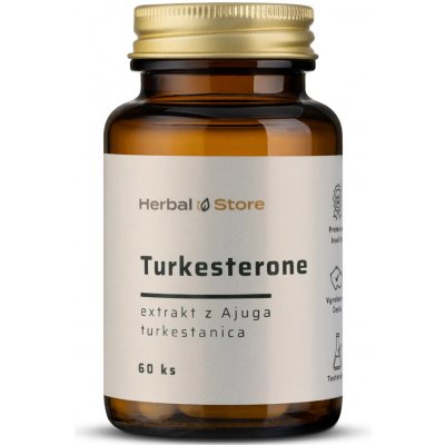 Turkesterone 10 % kapsle extrakt z Ajuga turkestanica 50 kapslí – Hledejceny.cz