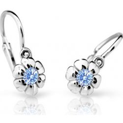 Cutie Jewellery dětské z bílého zlata C2151B Arctic Blue