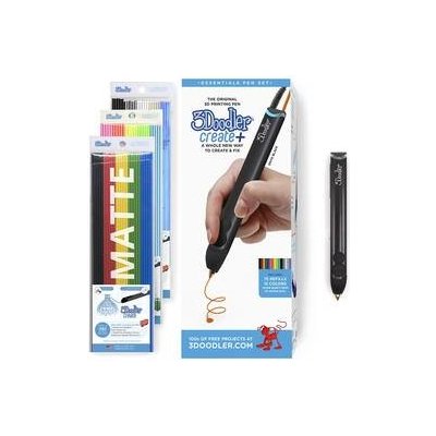 3Doodler Create+ a 75 náplní a 5 šablon 8CPSBKEU3E – Zboží Mobilmania