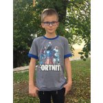 Fortnite triko IceKing šedá – Zboží Mobilmania