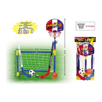 Mac Toys 3v1 Basketball