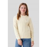 Gant Shield Cotton Cable C-neck Cream – Sleviste.cz