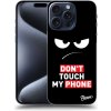 Pouzdro a kryt na mobilní telefon Apple Picasee Ultimate Case MagSafe pro Apple iPhone 16 Pro Max - Angry Eyes - Transparent